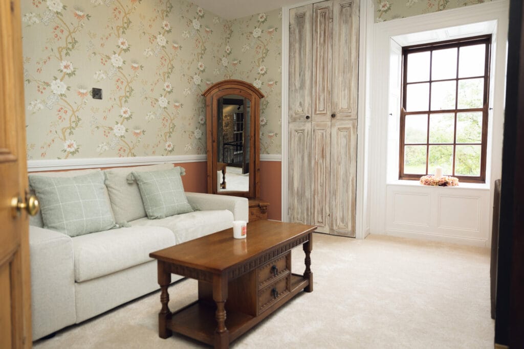 Lounge in the limepark cottages